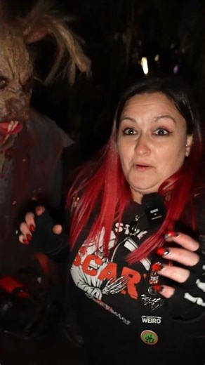 A Chainsaw Rabbit?? 😳 #hauntedhouse #hauntedattraction #jumpscare