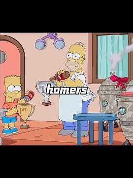 At the slap - fighting contest,Bart sprayed Homer with anesthetic. #thesimpsons