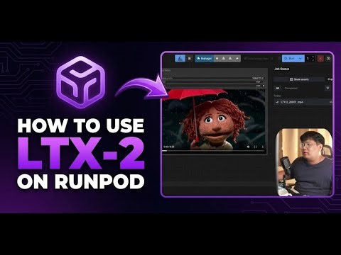How to Run LTX-2 Text to video and Image to video On Runpod