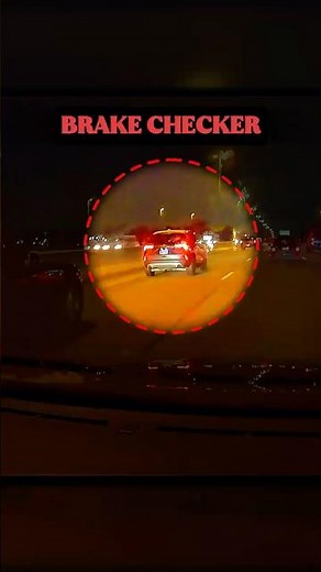 Brake Checker Cop Karma 🚨