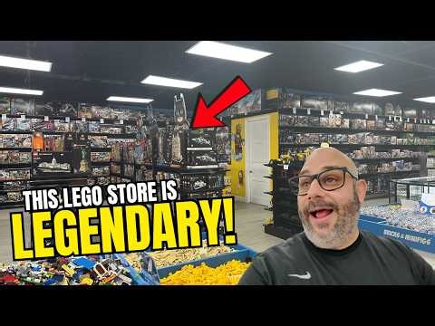THIS LEGO STORE IS LEGENDARY!!! Toy Hunting for Rare Sets!