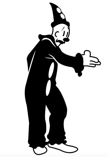 Koko appears and then 🪄 disappears! #animation #cartoon #fleischerstudios #kokotheclown #characterwork #shorts | Fleischer Studios