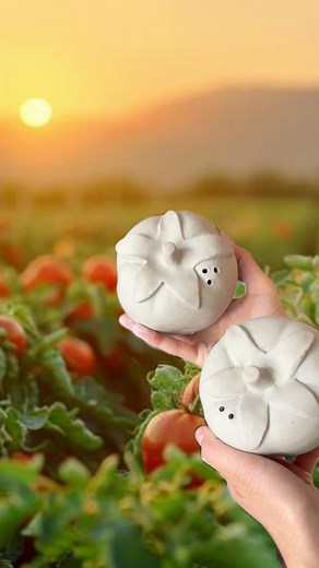 Because who doesn’t need ceramic tomato salt & pepper shakers!!!! I CANNOT wait to test these out and bring them everywhere with me 🍅 | Bare Minimum Ceramics