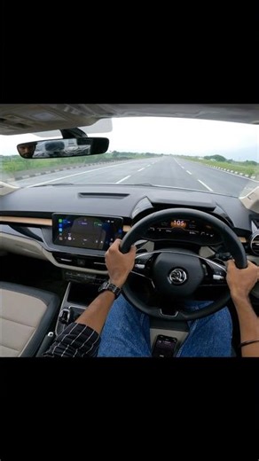 New Skoda Slavia 1.0 AT Drive❤️ #shorts #viral