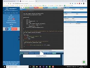 Programación con onlinegdb