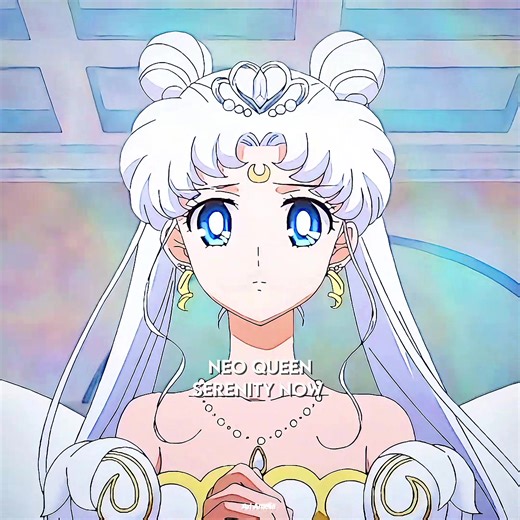 Neo Queen Serenity now vs before 💕#serenity#sailormoon #sailormooncrystal #sailormooneternal #viral
