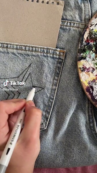 Unique Hand-Painted Clothing by Beeunique | Y2K Fashion