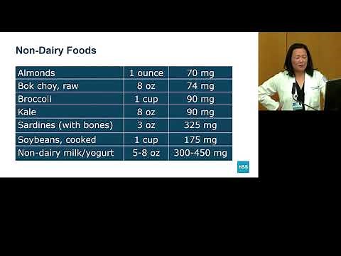 Nutrition for Bone Health Calcium and Vitamin D (HSS)