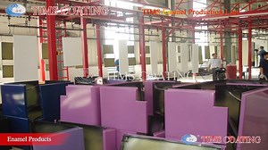 [Hot Item] Industry-First Flexible Production Eco-Friendly Enamel Coating Production Line/Machine for Enameled Steel Plates