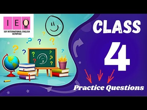 Practice Paper for Class 4 | International English Olympiad (SOF)
