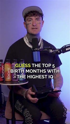 WHO IS THE SMARTEST BASED ON WHEN THEY WERE BORN? ‼️ @drinkLOOM #drinkloom #birthday #iq #list #top5