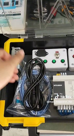 FX3S-20MT มือ 1 ชุดนี้พร้อมส่งครับ 💵5.5 #โปรแกรมเมอร์plc #ชุดฝึกPLC #นพรุจ