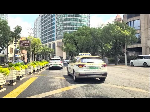 Driving Through Shanghai | Crossing the Huangpu River Tunnel from Pudong to Puxi | Shanghai, China