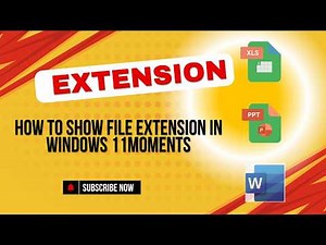How to show file extension #file