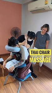 3.4K views · 264 reactions | Discover the Power of Thai Chair Massage! Experience the rejuvenating benefits of Thai chair massage – a blend of deep acupressure and stretching, all while seated. Perfect for releasing tension and enhancing relaxation in just a few minutes! #ThaiMassage #ChairMassage #Wellness #Relaxation #MassageTherapy | ITM - International Training Massage School | Facebook