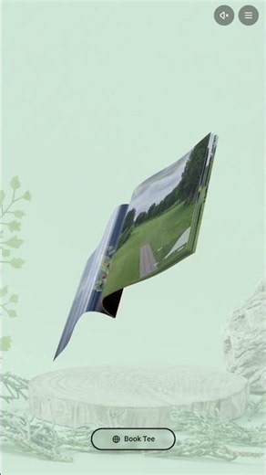 Cinematic golf course catalog with hole info.Created with Visisona. #golf, #webdevelopment