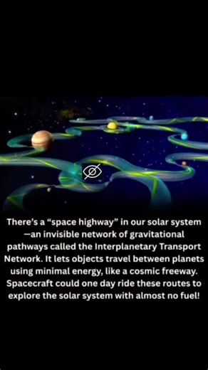 Discover the solar system's invisible "space highway." #InterplanetaryTransportNetwork #Space