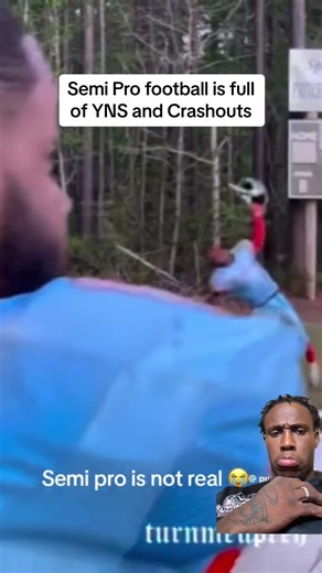 Semi pro football cant be real! #football #footballtiktok #nfl #professional