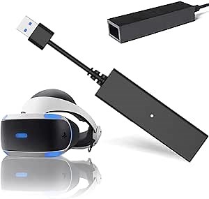 JZW-Shop PS VR Adapter PS4 Camera Adapter for Playing PS VR on PS5, PS4 PSVR to PS5 Converter Cable