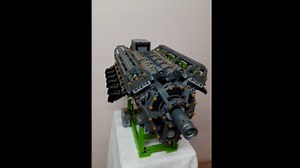 Legóból építették meg a legendás Rolls-Royce Merlint