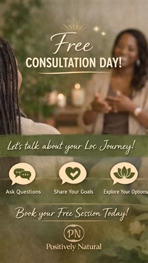Positively Natural TnT on Instagram: "🌿 Free Consultation Day at Positively Natural🌿 Curious about starting or transitioning into Sisterlocks, Microlocks, Brotherlocks or Traditional? Or just want guidance on your natural hair journey? Join us for our Free Consultation Day on Tuesday, March 3rd, from 10:00 a.m. to 6:00 p.m. This is your space to ask questions, get clarity, and feel supported before making any decisions about your crown. 📲 For more information or to book, message 868-299-9042