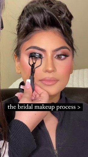 the bridal makeup process > Bridal makeup by me @makeupbyjenxiixii on my beautiful bride to be @Mahak Batra for her bridal shower 💕🌸💗 Book via 📧: makeupbyjenxiix@gmail.com Eyes: @makeupbymario ethereal palette Lashes: @ardellbeauty wispies Lips: @maccosmetics stripdown lipliner honey love & crème cup lipstick spring wedding makeup inspiration romantic bridal makeup glowy bridal makeup soft pink bridal makeup bridal makeup tutorial before and after #springvibes #springmakeup #springwedding #b