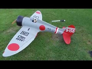 A5M Mitsubishi Claude RC/ Evo 160 Radial Engine "Maiden"