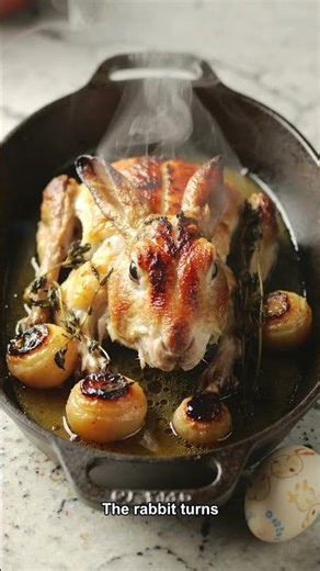 Easter Roast Rabbit That Melts Off The Bone! 🐰✨ #Shorts