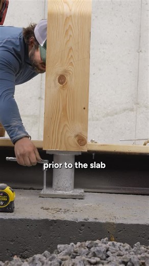 Shelter Institute on Instagram: "Our solution for when a lally column simply won’t do."