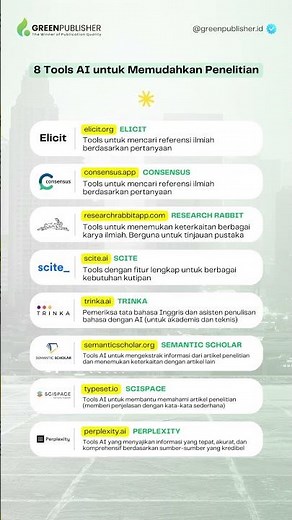 8 Tools AI untuk Permudah Penelitian