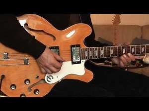 recent Epiphone Riviera (clean)