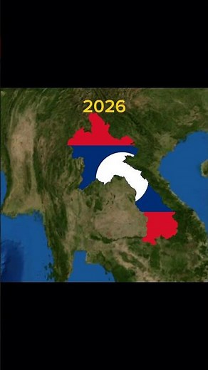 Evolution of Laos 🇱🇦 #history #evolution #edit #geography #laos