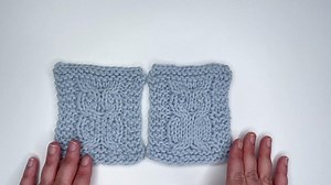 Owl Cable Stitch Pattern