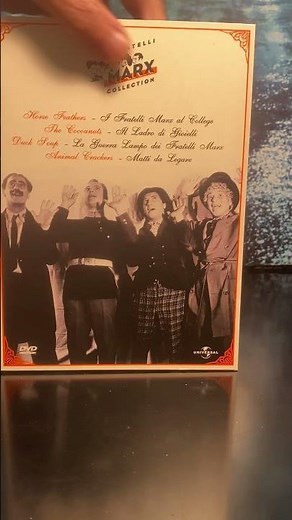 I Fratelli Marx Collection (Marx Brothers - 1929-1933) - (4 DVD - ITA - Slipcase/Digipack - 2005)