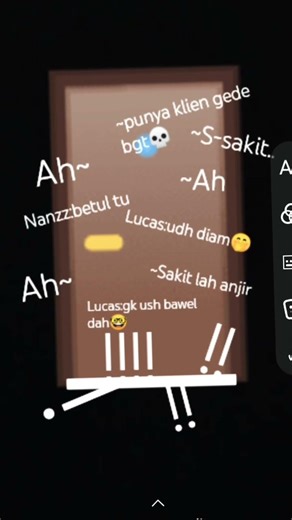 kenzz:sakit tau gk😭 ‪@AN4K._.L3SB1‬ ‪@Kenz1._.V4NS‬ #muteking #akidearest #ktar #jakeone #kprime