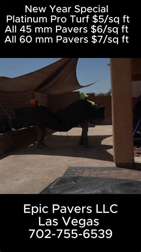 Retaining Wall, Pavers, and Artificial Turf installed