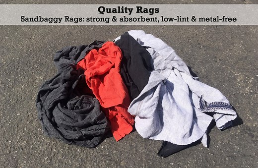 Cotton Cleaning Rags Bale (100% Recycled Cotton)