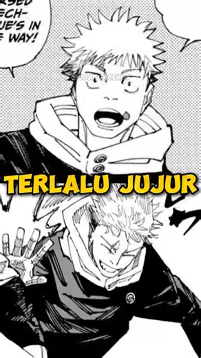 King Yuji saking polosnya terlalu jujur co 😭🙏 #jujutsukaisen #jjk #shorts #yuta #manga #yuji #sukuna