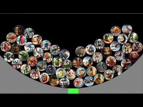 ALL 55 Italian Brainrot Characters Marble Race – Who Will Win ? Round 66