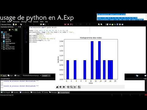 Histogramme sous python