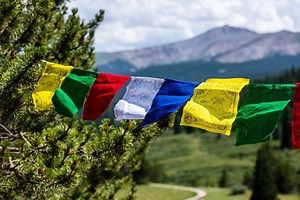 Handmade Tibetan Prayer Flags, Wind Horse Design, Nepal - Etsy