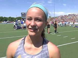 2016 Iowa state track finals Sigourney's Autum Barthelman