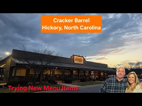 New Menu Items At Cracker Barrel - Hickory, NC