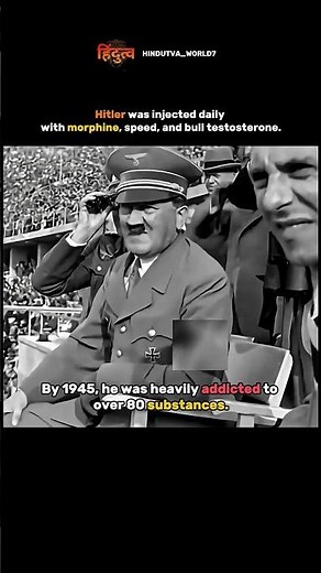 The Dark Secret That Kept Hitler Alive 💀💉 #history #shorts