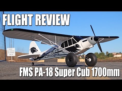 From the Field -- FMS PA-18 Super Cub EP 1700mm Assembly & Flight Review