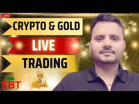 Crypto & Gold Live Trading | 10 April | Bitcoin | Gold | Ethereum #cryptotrading