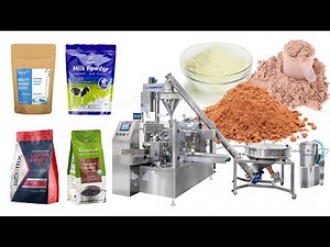 Automatic Protein Powder Premade Pouch Doypack Packing Machine