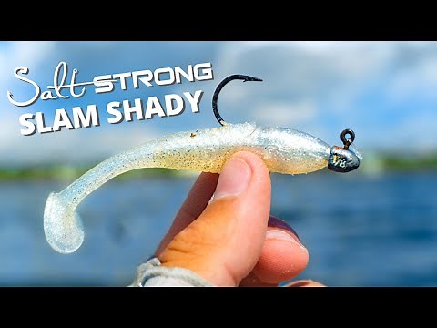 Fishing the SLAM SHADY by Salt Strong - Does it Catch Fish? (Lure Review)