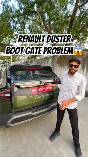 2026 RENAULT DUSTER Boot Gate Problem😱 #duster #bobyautomotive