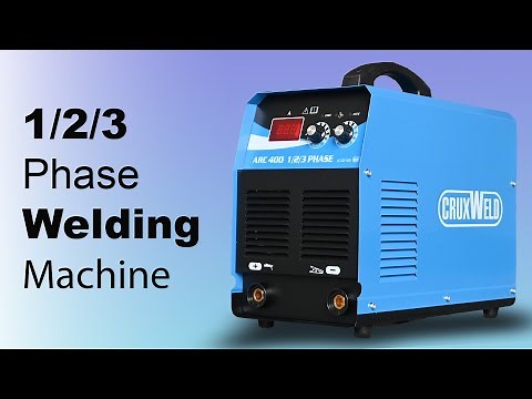 All-in-One Welding Machine: Single, Double, & Three-Phase Power